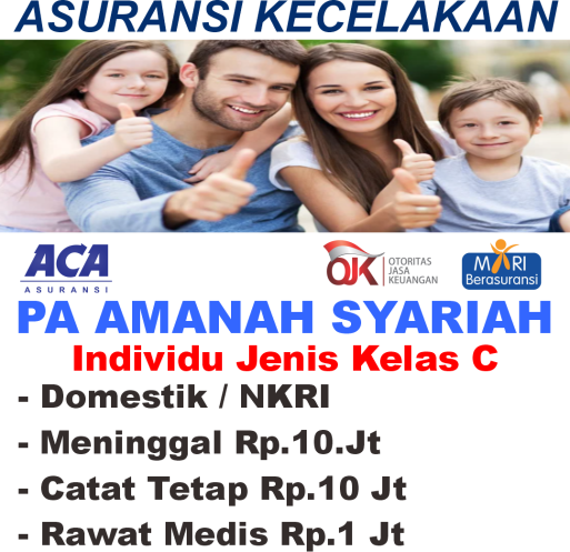 asuransi kecelakaan - pa amanah - kelas c